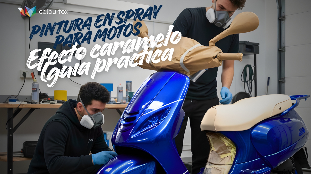 Pintura candy para motos: consigue el efecto caramelo con spray (guía práctica)